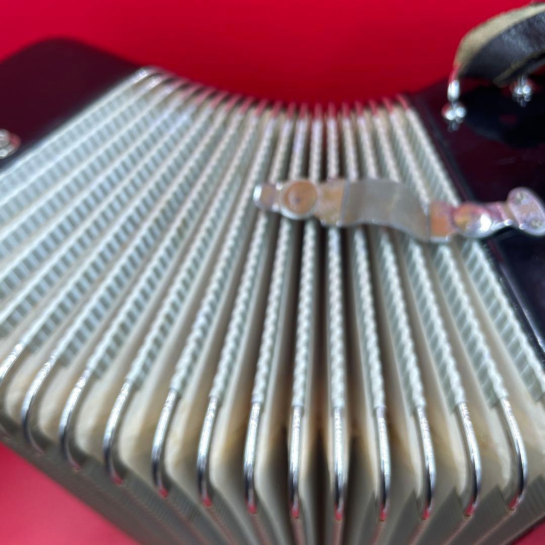 希少　EXCELSIOR mod.400　高級　アコーディオン　ケース付き　黒色