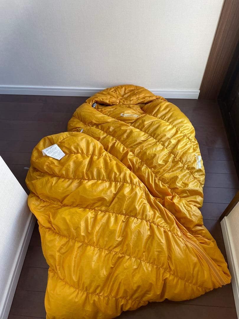 Down Hugger 650 #2 寝袋・シュラフ イエロー