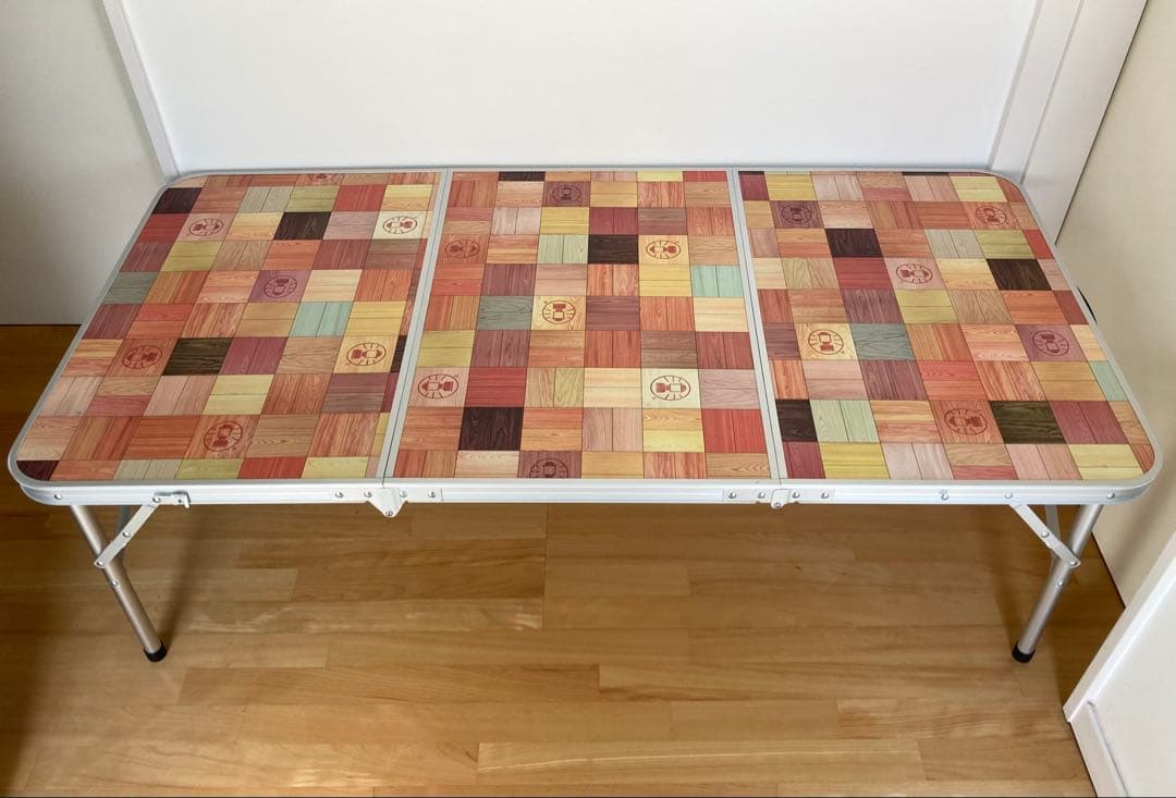 コールマン　テーブル　ナチュラルモザイクリビングテーブル　140