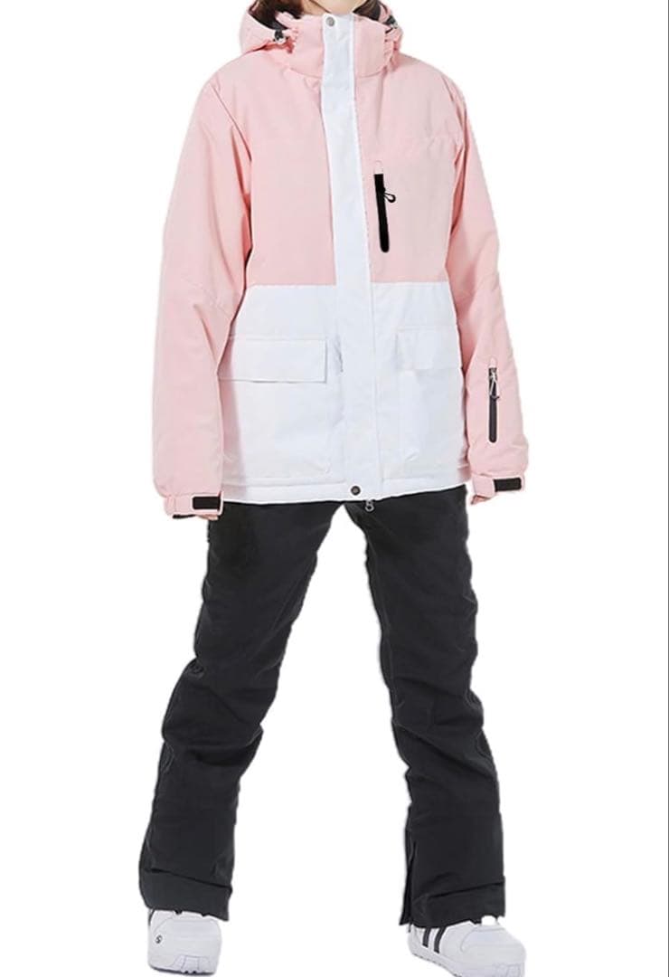 HOTIAN スキーウェア レディース 上下セットMサイズＸ