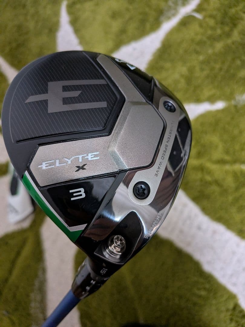 超美品 キャロウェイ エリートX 3W（15度）24ベンタスブルー 7X