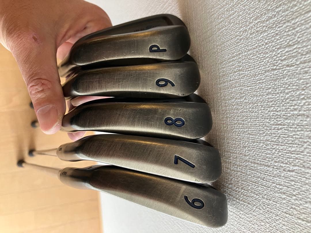 三浦技研　zeros6シャフト　TC-101アイアン 6〜P 5本セット