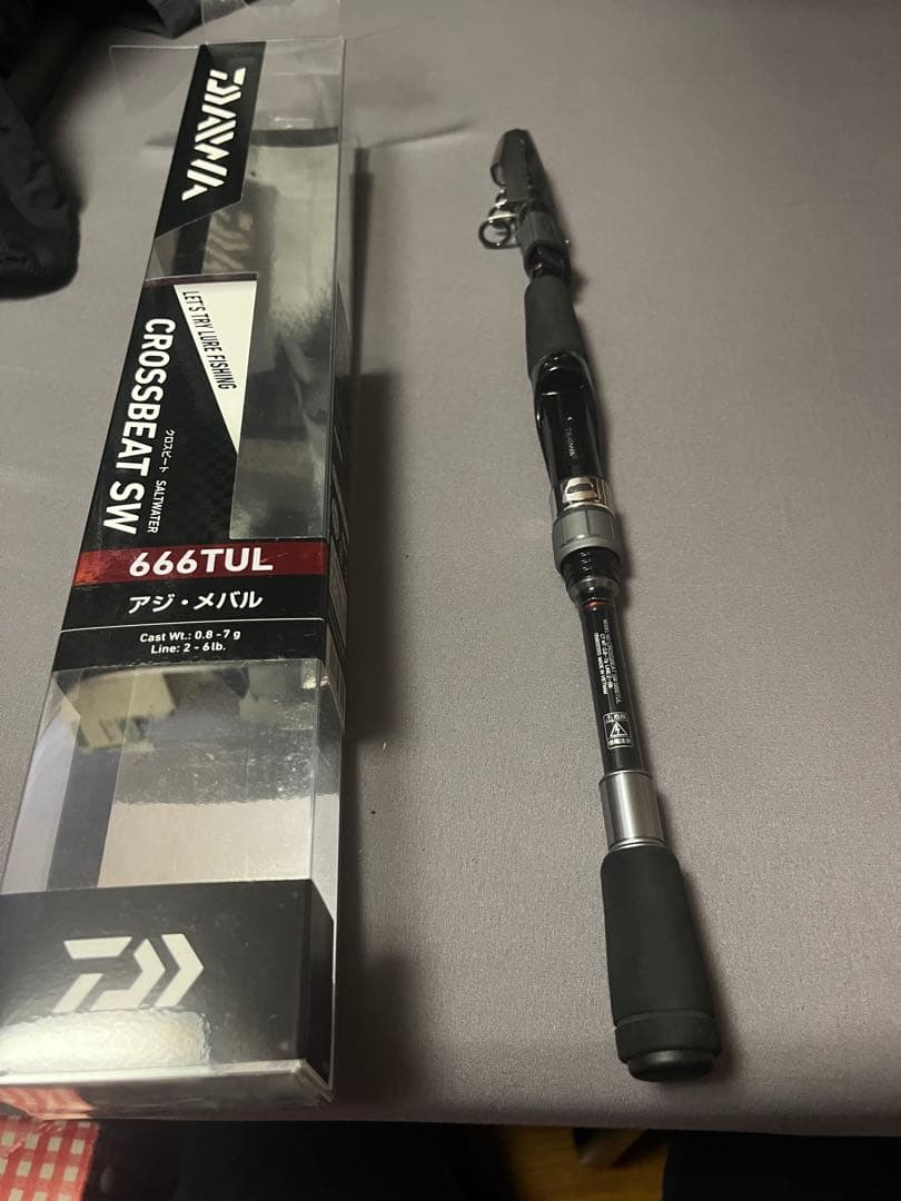 ダイワ　クロスビート　sw 666T ダイワロッドケース