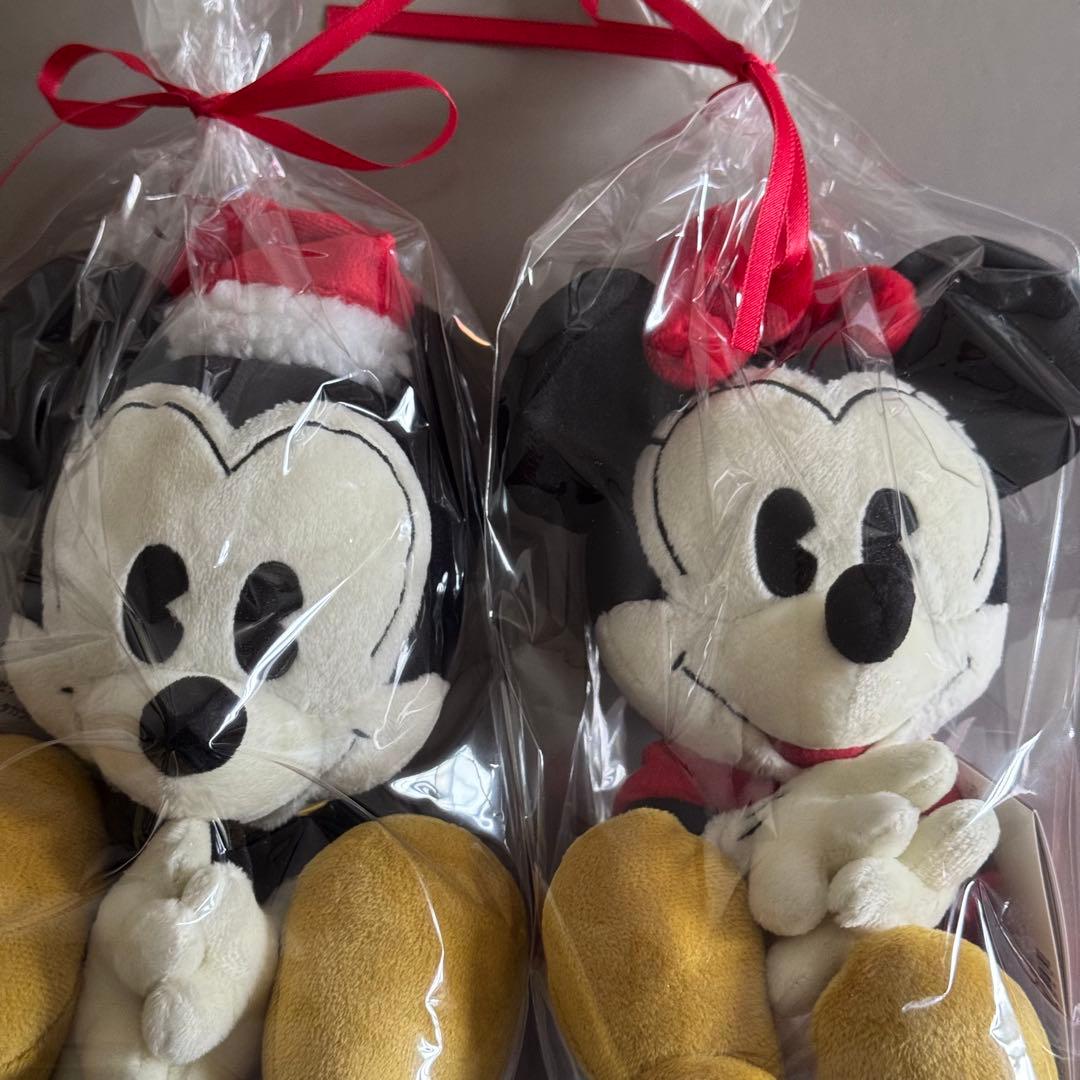 【K.uno】　ミッキー　ミニー　ぬいぐるみ