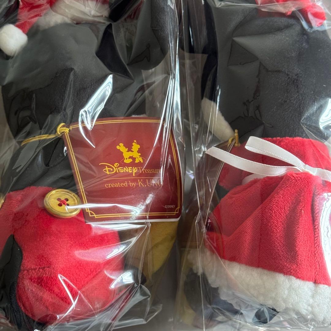 【K.uno】　ミッキー　ミニー　ぬいぐるみ