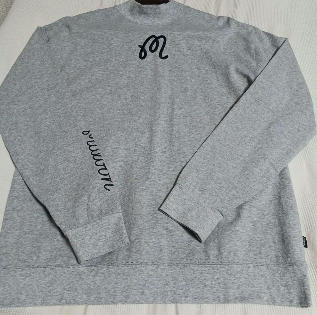 L　ビームスゴルフ マルボン Script センターロゴモックネックシャツ