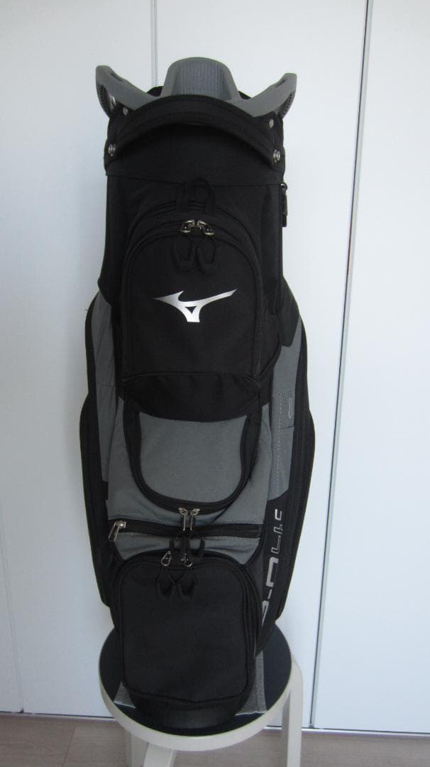 MIZUNO キャディバッグ BR-D4c カートバッグ（黒色）