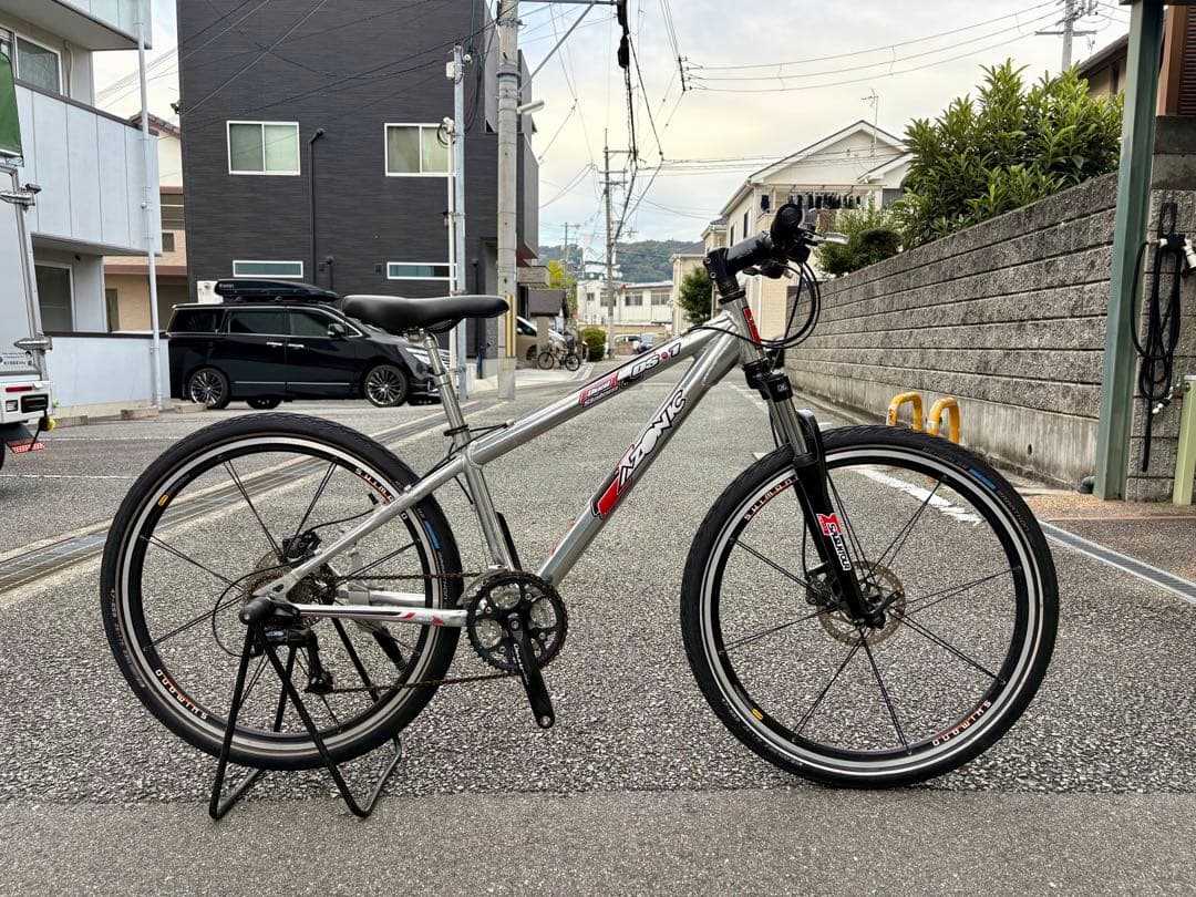超激レアAZONICのMTB DEORE油圧ディスク 往年の名車 すぐ乗れます
