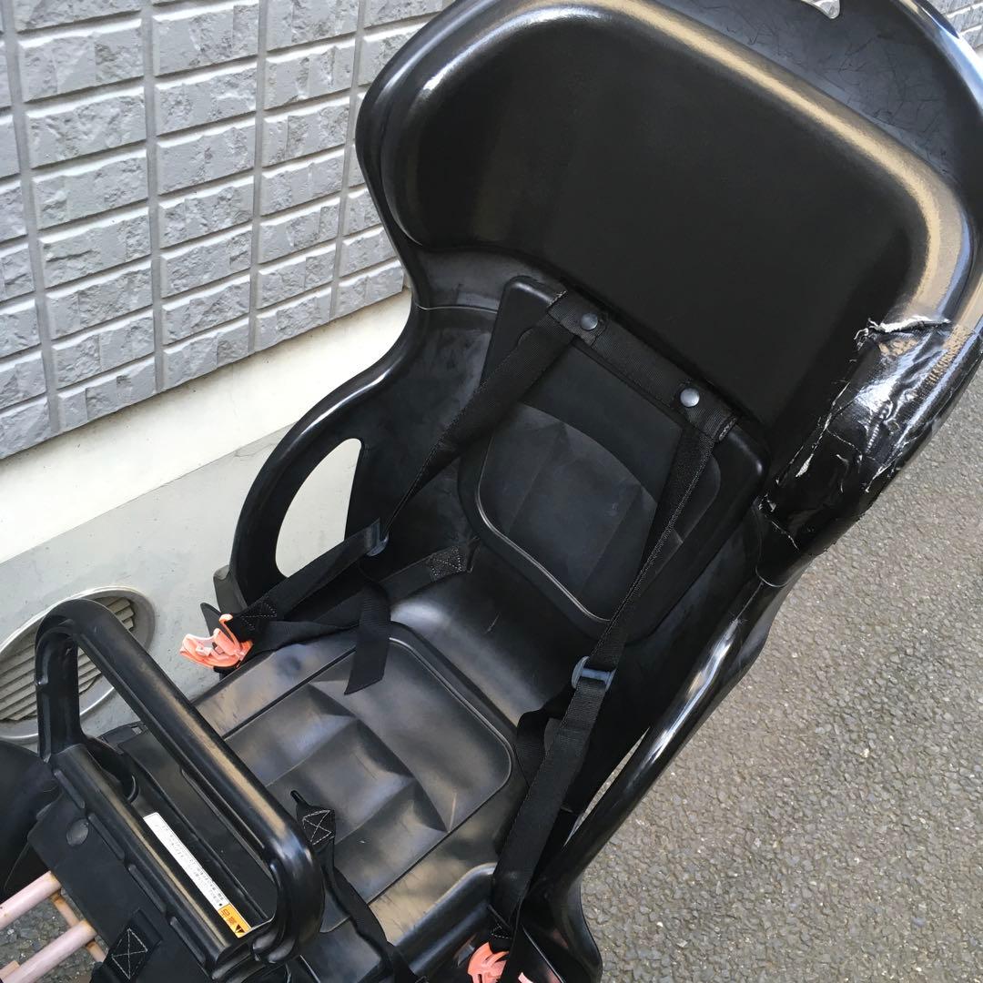 ピンク 電動アシスト自転車 チャイルドシート2つ付き ヤマハ