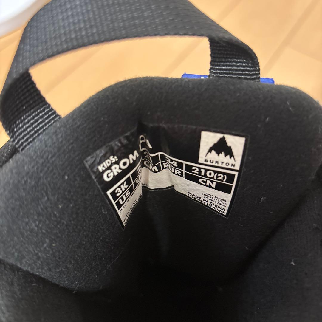 スノーボード BURTON KIDS' GROM BOA Black 21cm