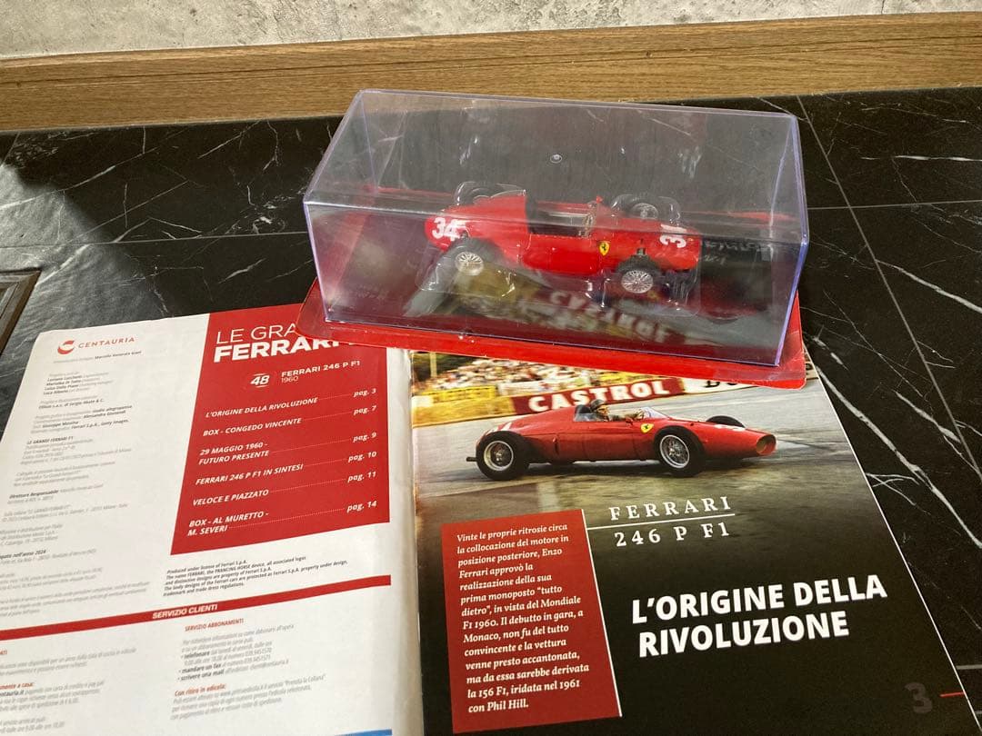 日本未発売　フェラーリF1 ビッグスケールコレクション フェラーリ246PF1