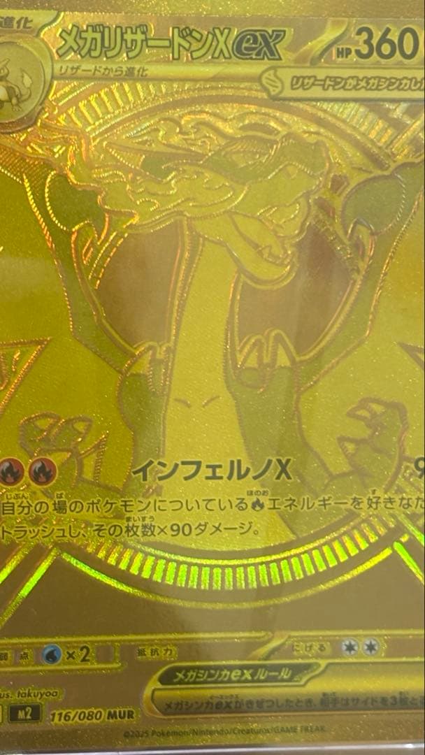 メガリザードンX EX 116/080