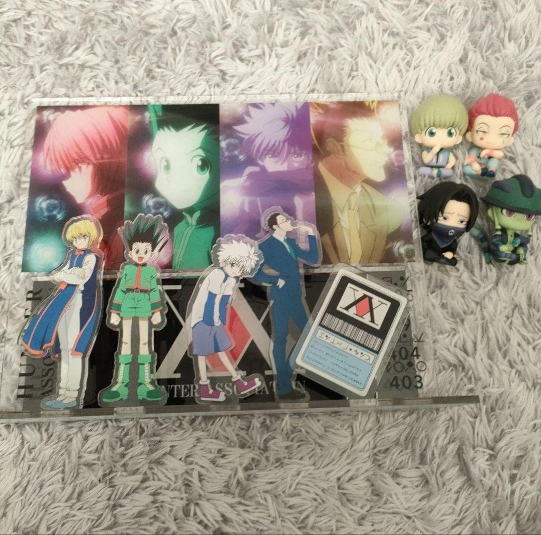 HUNTER × HUNTER 缶バッジ カード アクスタ ポストカードラバマス