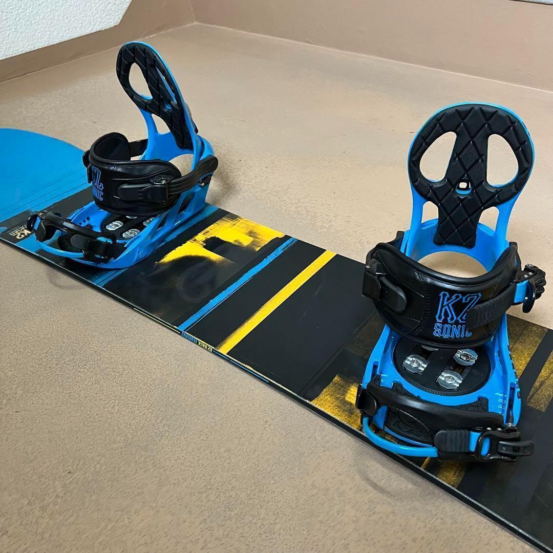 初中級者 必見！ K2 フラットロッカー 148cm K2純正ビンディング！