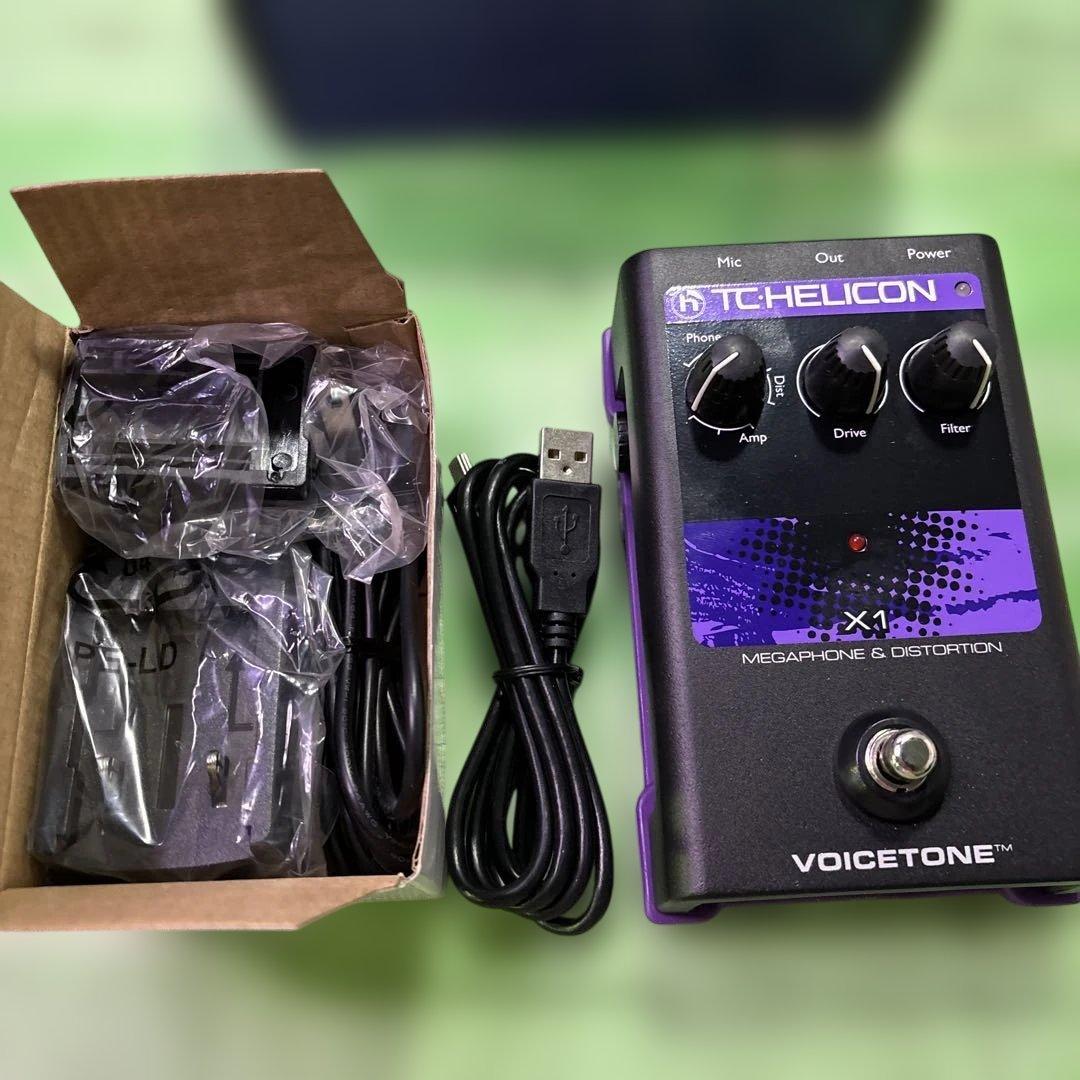 TC-HELICON VOICETONE X1 ボーカルエフェクター