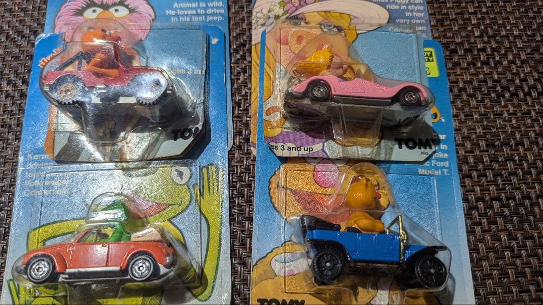 トミカ ジム・ヘンソン マペット 日本製 青箱 黒箱 輸出 特注