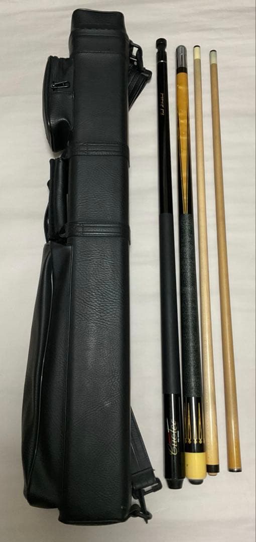 Porper ビリヤードキューケース 6本用 アダム キュー他 4本入り