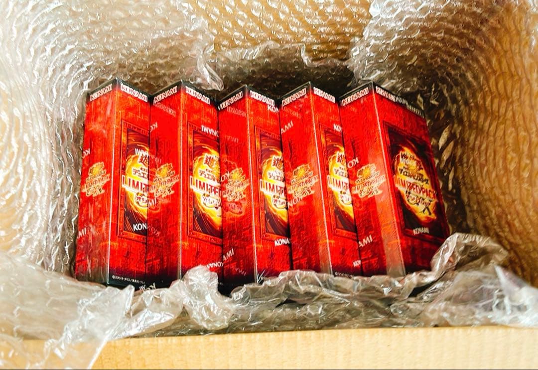 【遊戯王】新品未開封 LIMITED PACK GX オシリスレッド 5BOX