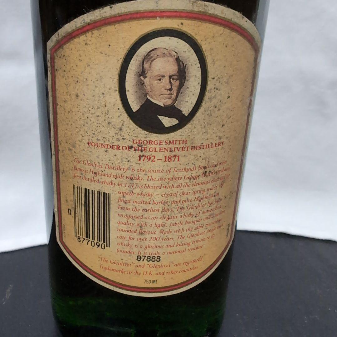 グレンリベット 12年 特級 赤アザミ 旧ボトル　未開封 750ml