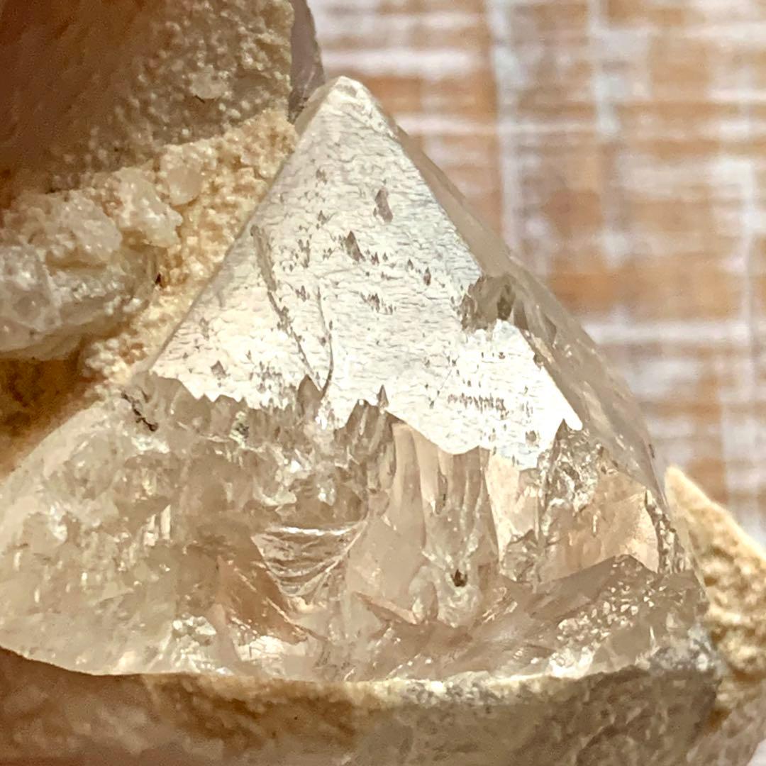 珍品！トパーズ共生標本F/茶水晶/スカルドゥ産