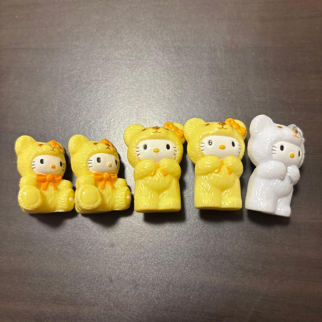 ハローキティ クマ衣装フィギュアセット 15体