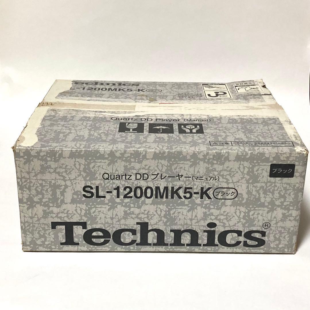 SL-1200 mk5 ブラック Technics ターンテーブル
