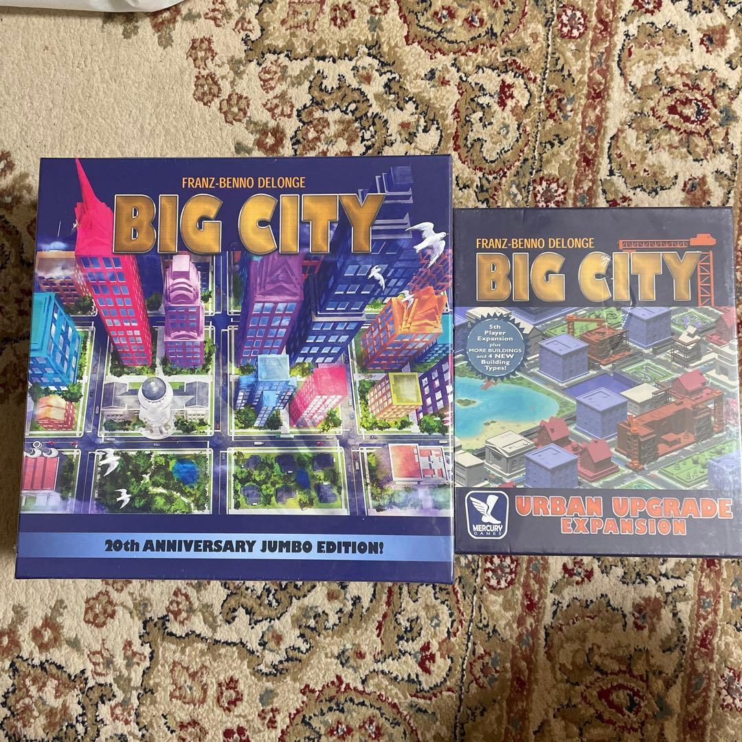 未開封　ビッグシティ：20周年記念版 基本+拡張セット