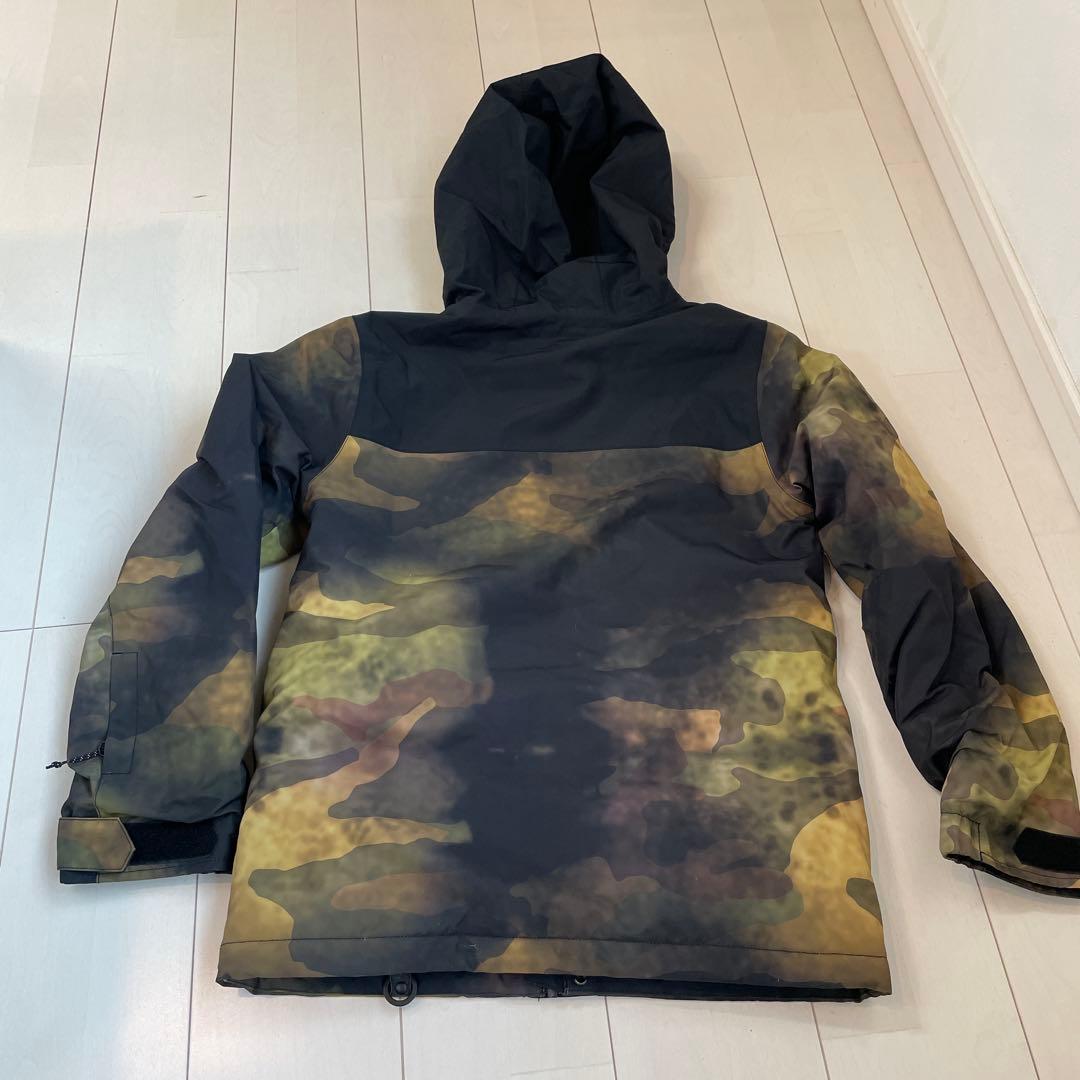 カモフラージュ 防水 スノーボードウェア 子ども用 L ボルコム