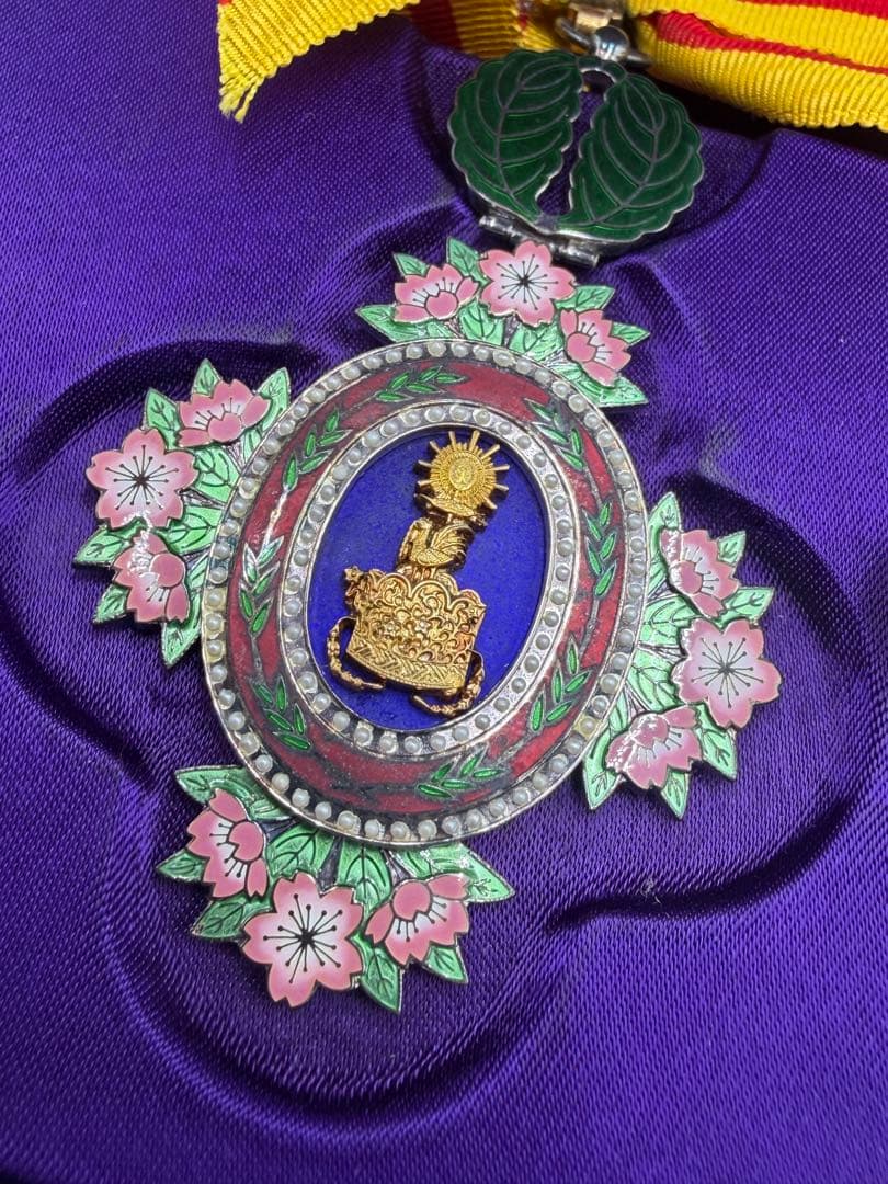 勲章 勲五等宝冠章 大日本帝国 寶冠章 略綬