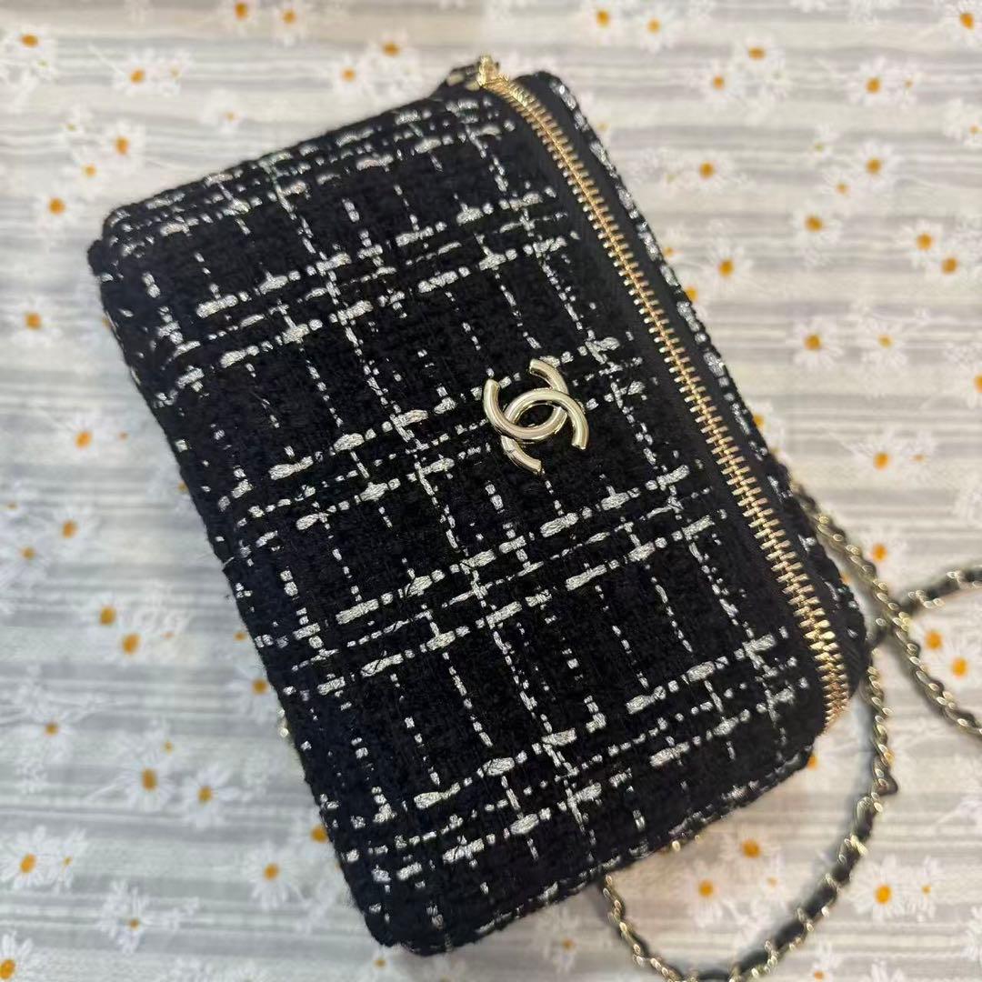 VIP限定 ノベルティ ツツイードポーチ ショルダーバッグ ブラック