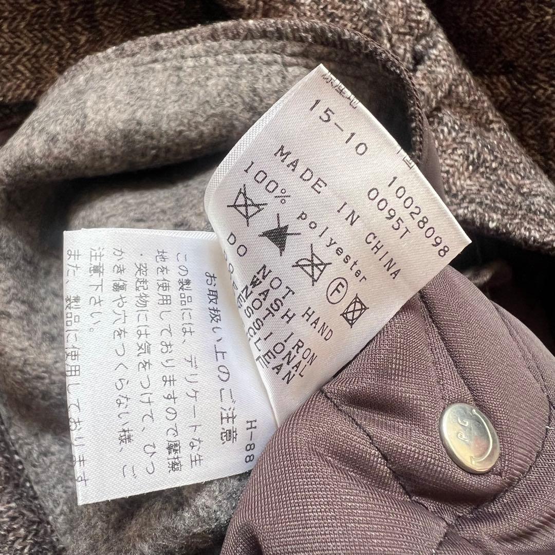 Pearlygates パーリーゲイツ　中綿　ダウンパンツ　ツイード　メンズ　6