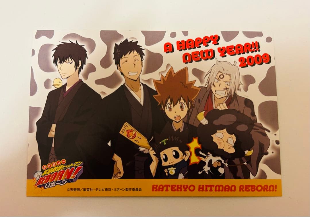 家庭教師ヒットマンREBORN!　年賀状　2009年