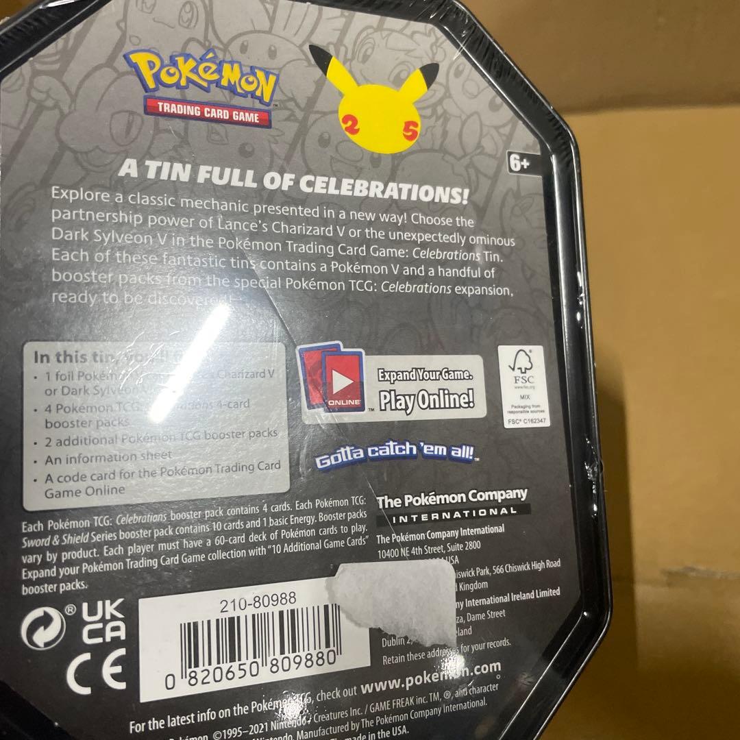 パ*ん様 Pokémon Anniversary CelebrationsTin