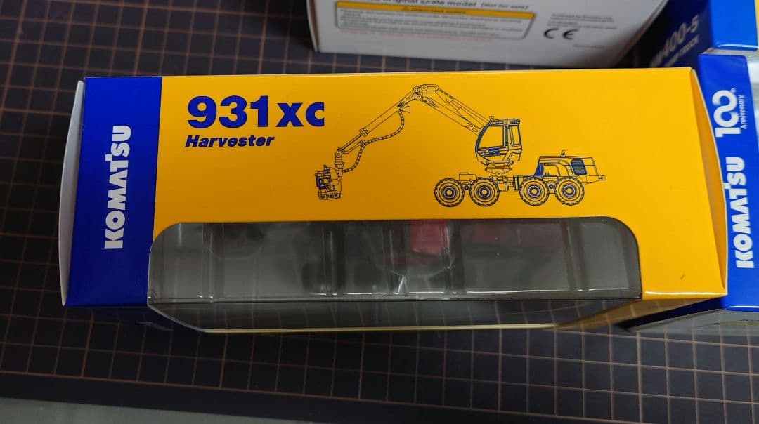 コマツ 非売品 株主優待 ミニチュア 6個セット