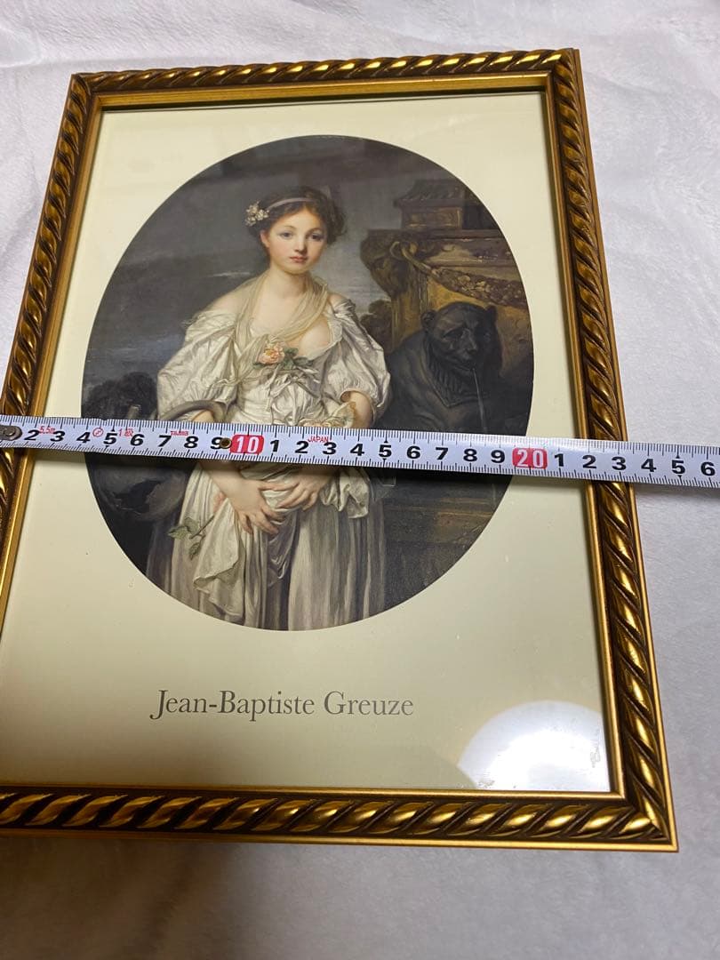 ルーブル美術館　ルーブル美術展　カンヴァス　額入り