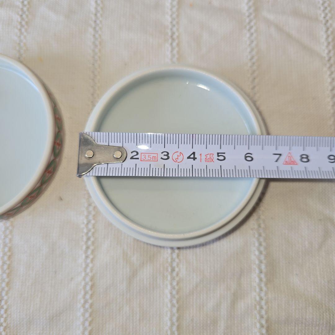 三浦竹泉 金彩花紋香合