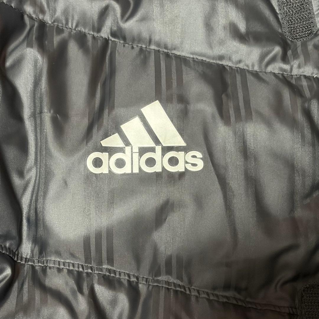 美品 アディダス ダウン　ベンチコート ロングコートCLIMAPROOF S