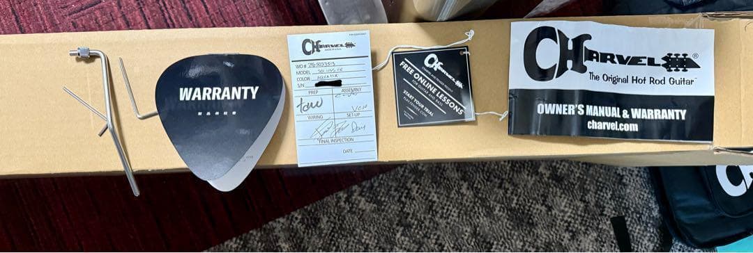 Charvel Pro-Mod San Dimas Style 1 HSS文字数