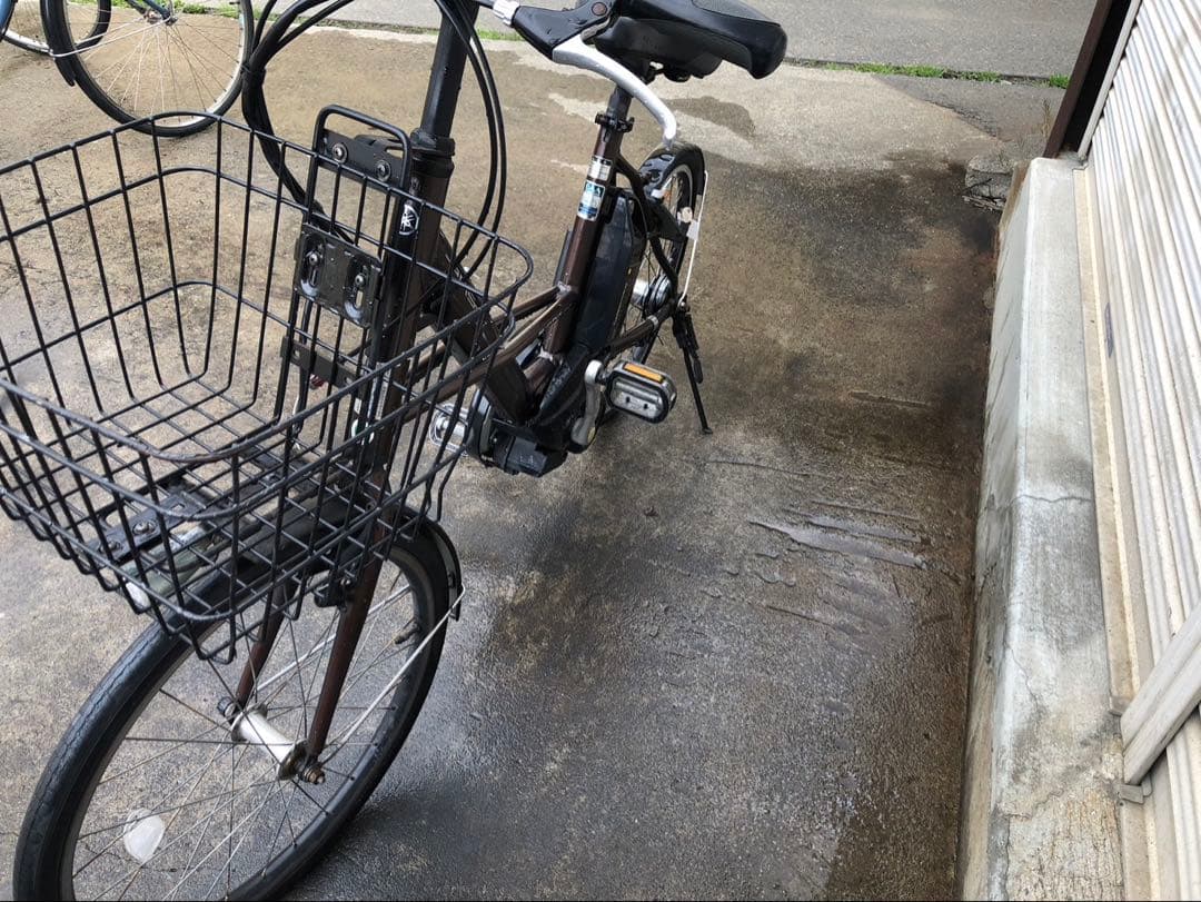 ヤマハ電動アシスト自転車pas20インチ　ブラウンアルミボディー