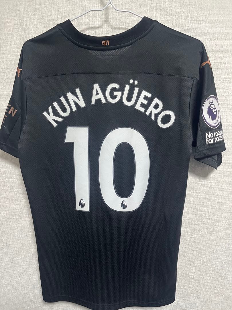 マンチェスターシティ 20.21 アウェイユニアグエロ10 オーセンティック