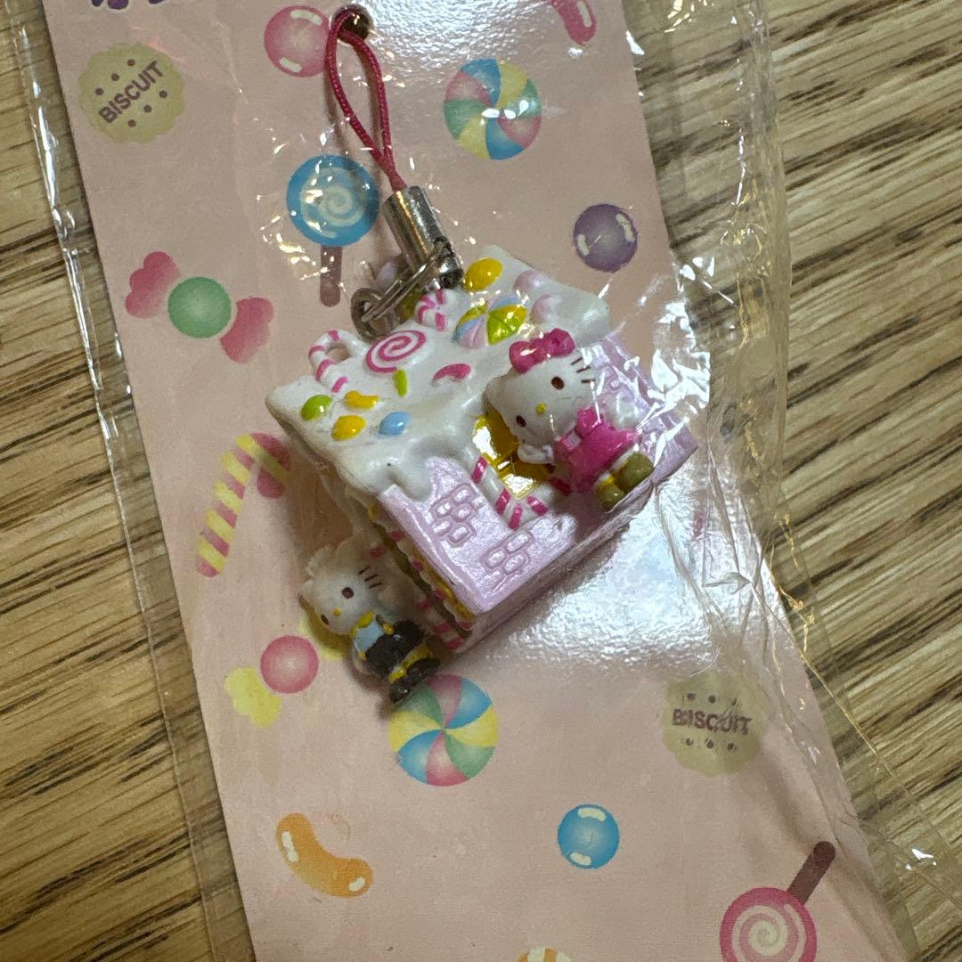 HELLO KITTY ケーキハウス ストラップ　非売品