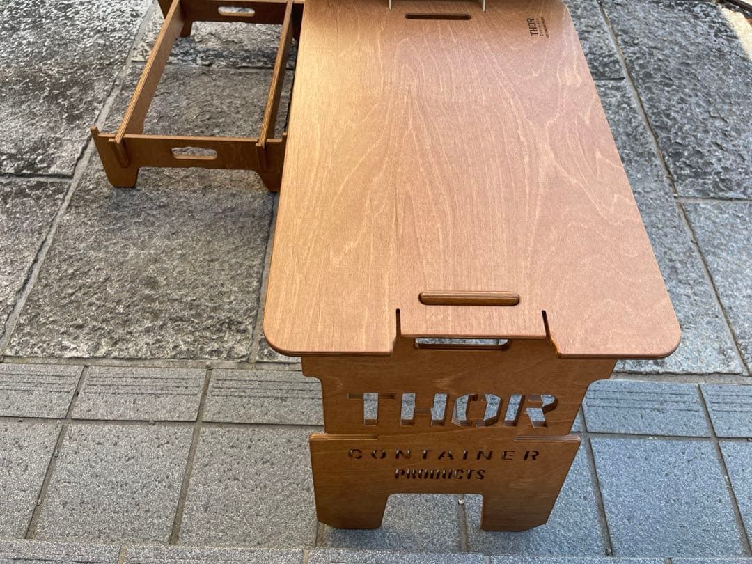 5点セットTHOR コンテナ アウトドアテーブル 75サイズ