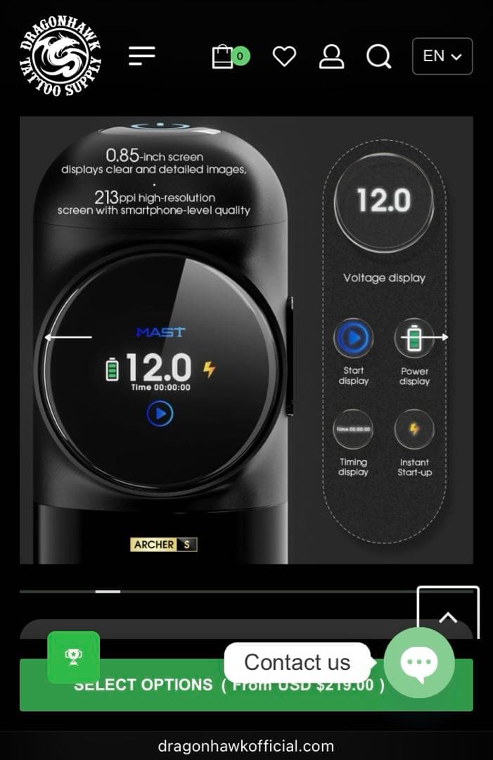 その他 Mast Archer S Tattoo machine