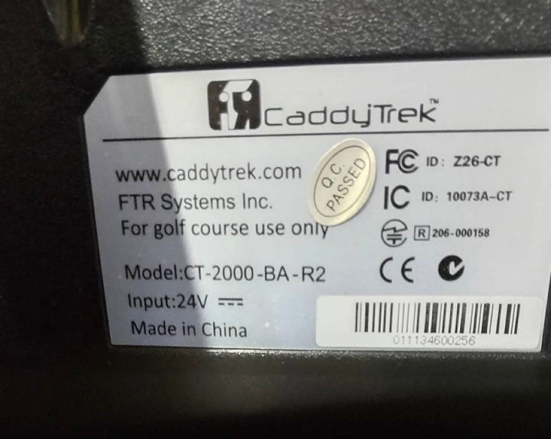 折りたたみ式電動ゴルフカート CT-2000-BA-R2 リモコン付き（レッド)