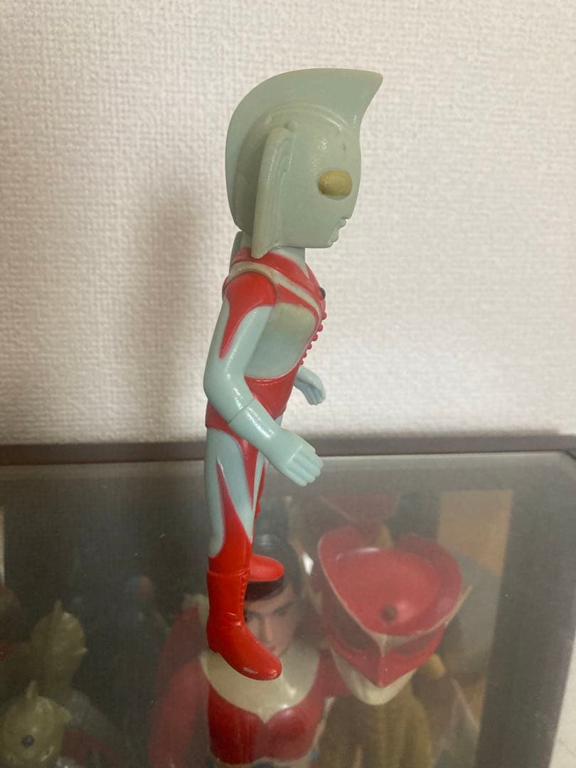 ウルトラマン　ウルトラの母　ソフビ　ブルマァク　当時物
