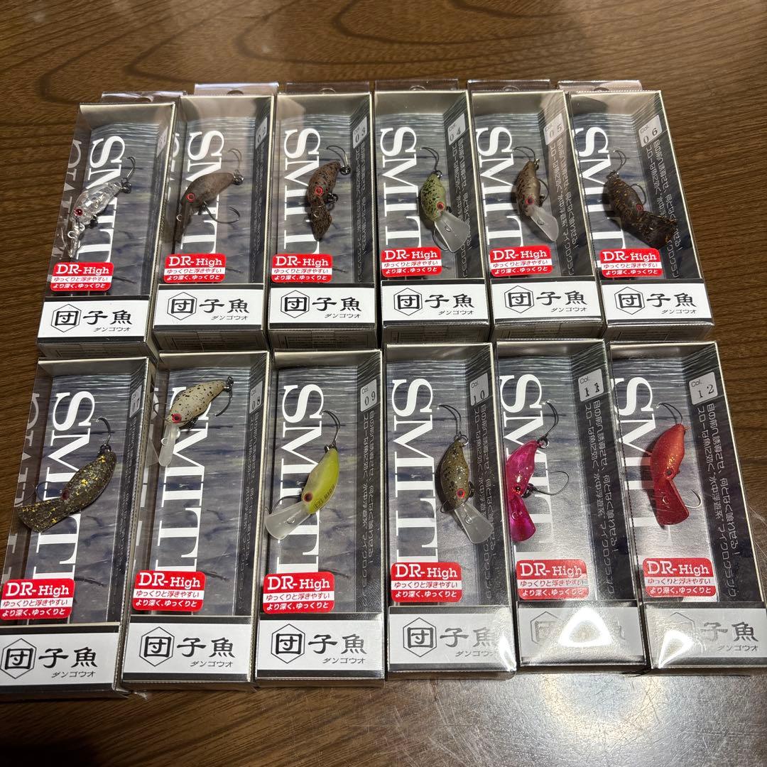 団子魚　ダンゴウオ　スミス　SMITH DR-High ルアー １２個セット