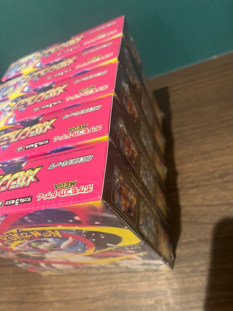 ポケモンカード メガシンフォニア5BOX シュリンク付き