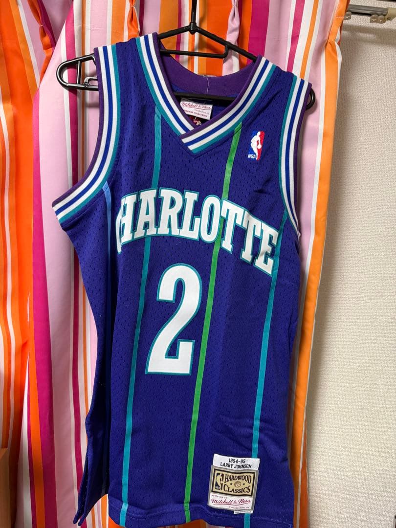 Mitchell & Ness CHARLOTTE JOHNSON ユニフォーム