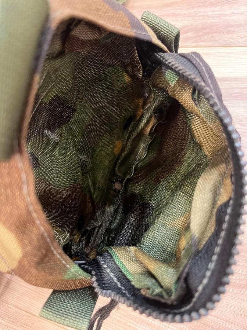 実物　LBX-0094 プレートキャリア　ウッドランド　サバゲー　装備　ポーチ類