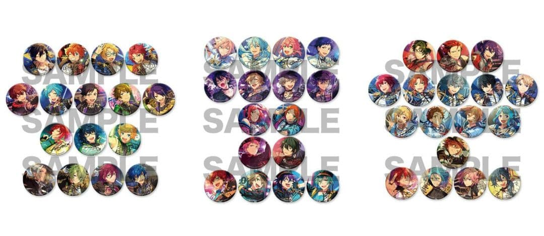 あんさんぶるスターズ　ポートレートサイン缶バッチ　A.B.C 未開封ボックス